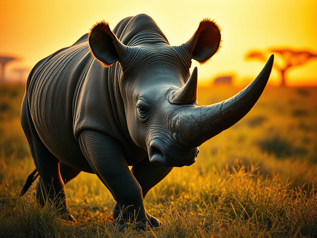 Ciao Rino simbolo di libertà e pericolo