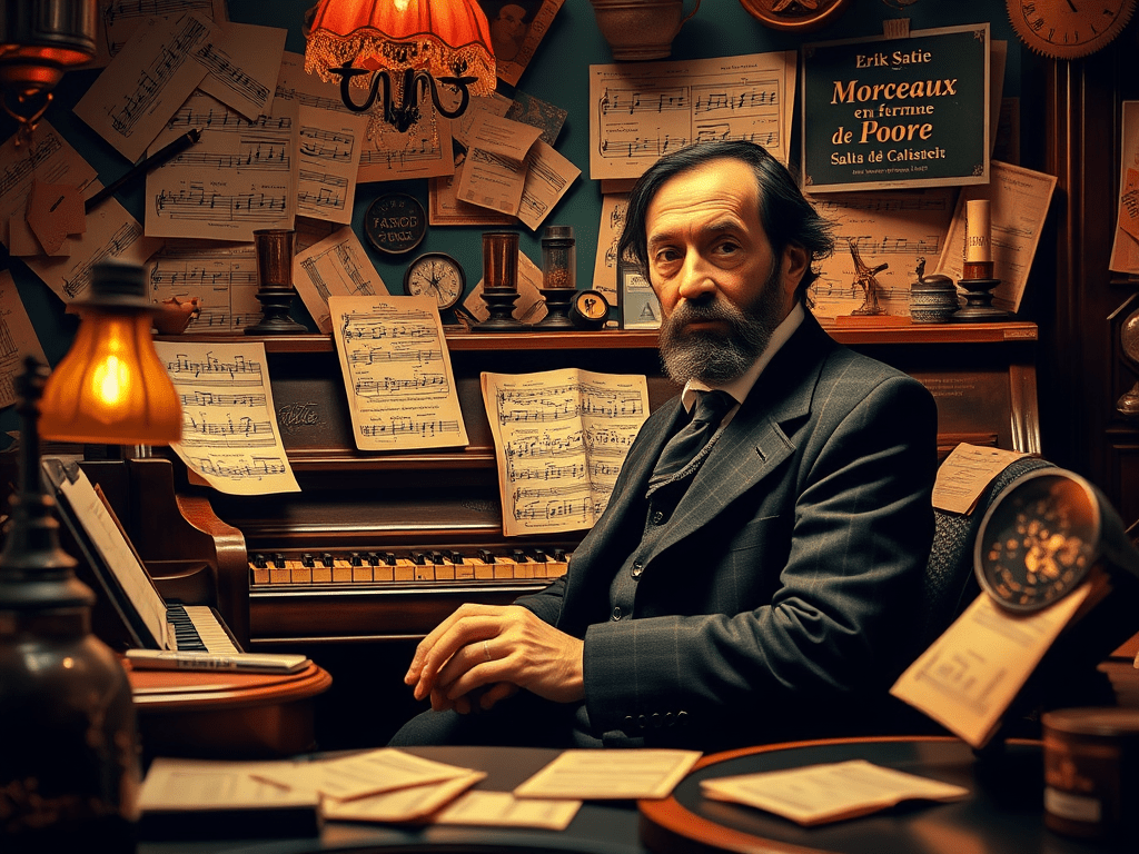 Scopri i   “3 Morceaux en forme de Poire”: ironia e&nbsp;musica