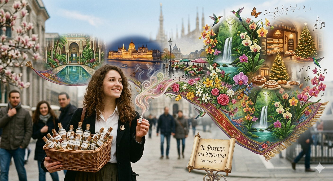 21 Marzo: l’Equinozio dei sensi e delle essenze che raccontano&nbsp;storie