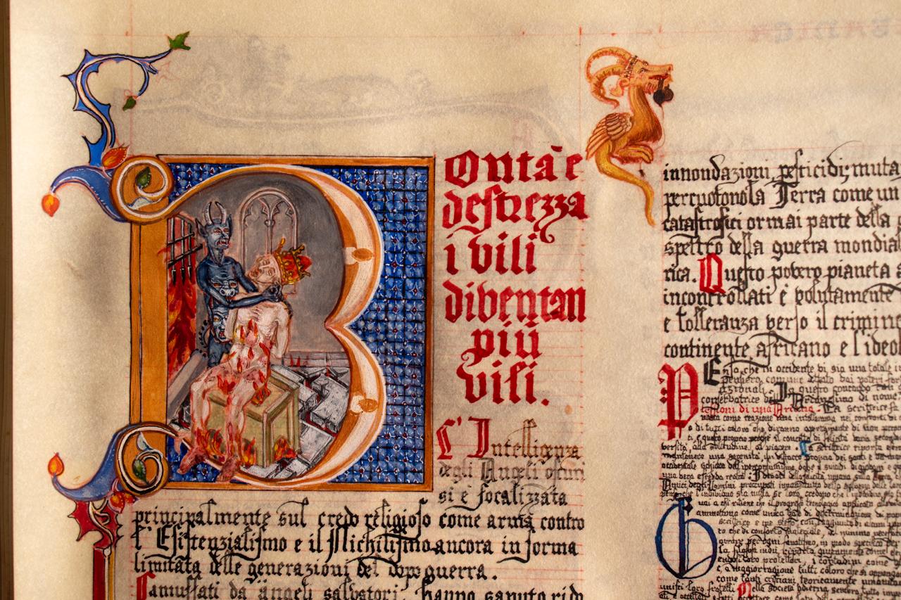 Piero Colombani e i segreti della miniatura medievale